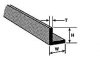 Plastruct 90002 Kątownik L 1.6mm x 1.6mm x 0.5mm x 250mm (ABS) / 10 szt.